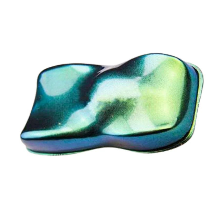 Health of Mind Art Blue/Green/Gold 1g Super Chameleon Mica Pigment for Epoxy Resin - Vibrant colour shifting pigment powder