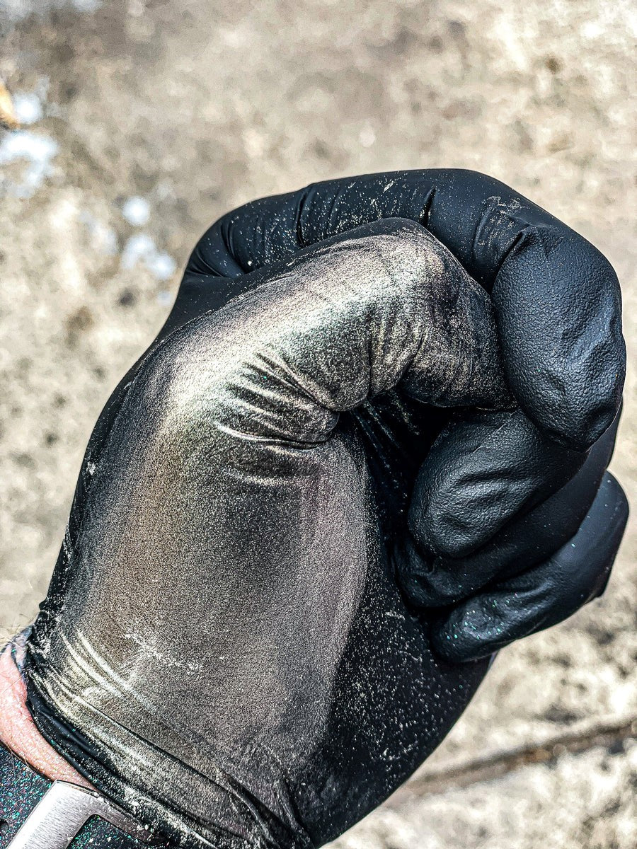 Health of Mind Art Super Chameleon Mica Pigment Orange/Silver/Gold for Epoxy Resin, highest-grade colour-shifting pigment