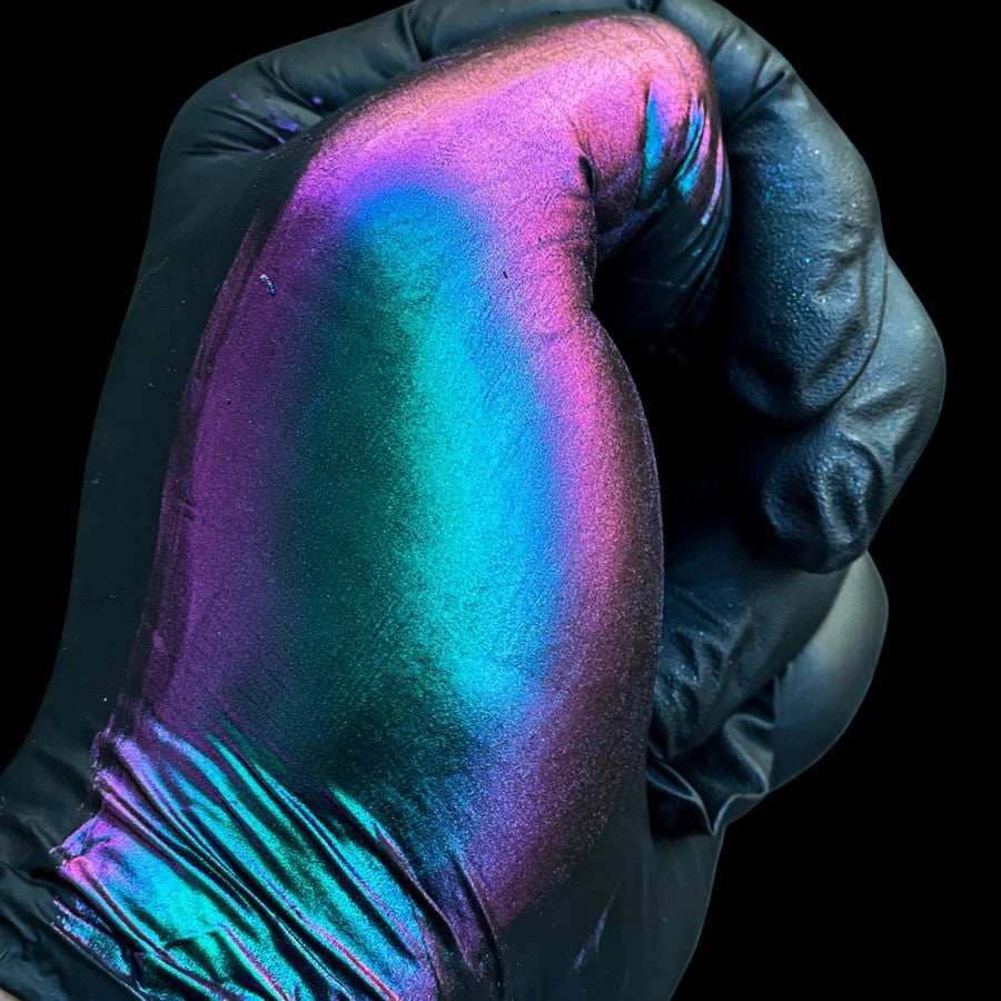 Health of Mind Art Super Chameleon Mica Pigment in Green/Deep Blue/Purple for Epoxy Resin