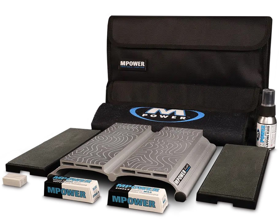 MPOWER SB2 Double Diamond Sharpening Stone Set showcasing precision tool maintenance with high-quality diamond stones