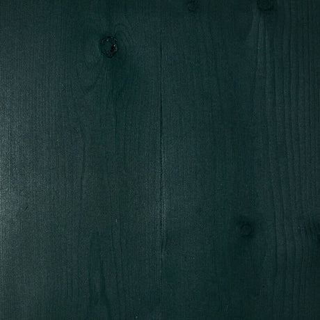 Rubio Monocoat DuroGrit Exterior Oil Finish in Green on Pine wood surface