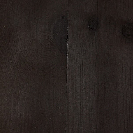 Rubio Monocoat DuroGrit Exterior Oil Finish in Saddle Black on Pine wood - sustainable and water-soluble protection