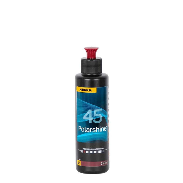 Mirka Polarshine 45 Buffing Compound 250mL - High-quality polishing compound for woodworking