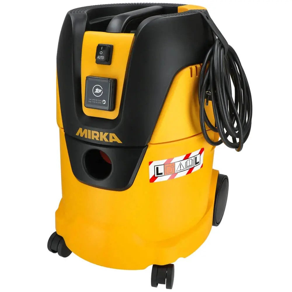 Mirka Dust Extractor 1125 L PC in woodworking setting