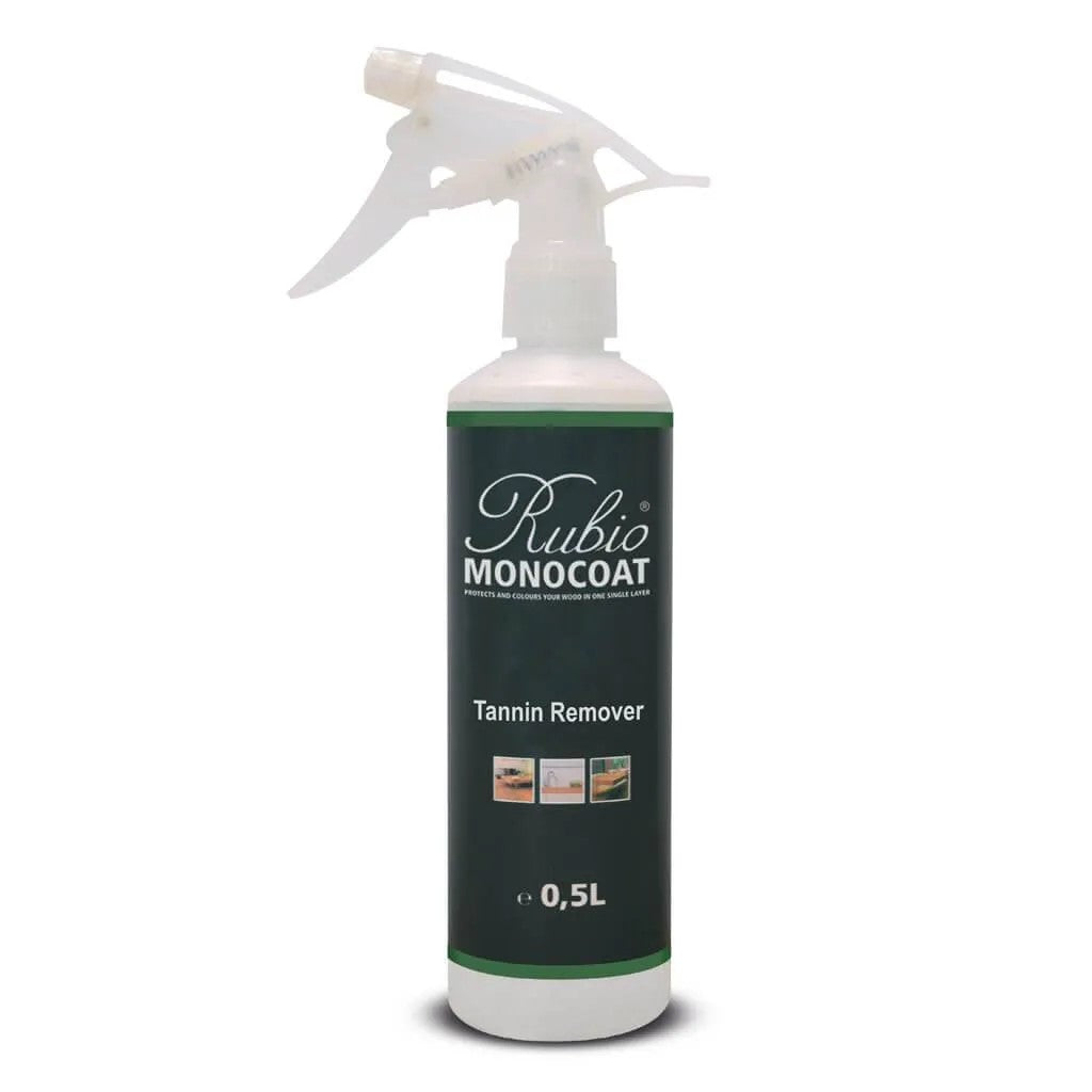 Rubio Monocoat Tannin Remover 5L bottle for removing black and tannin stains from wood surfaces