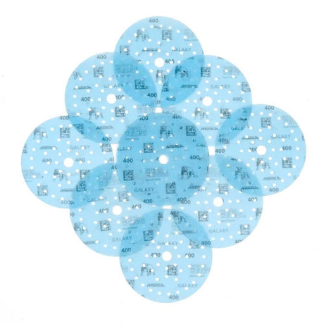 Mirka Galaxy Sanding Discs - 150mm 10 Pack - High quality sanding discs for woodworking