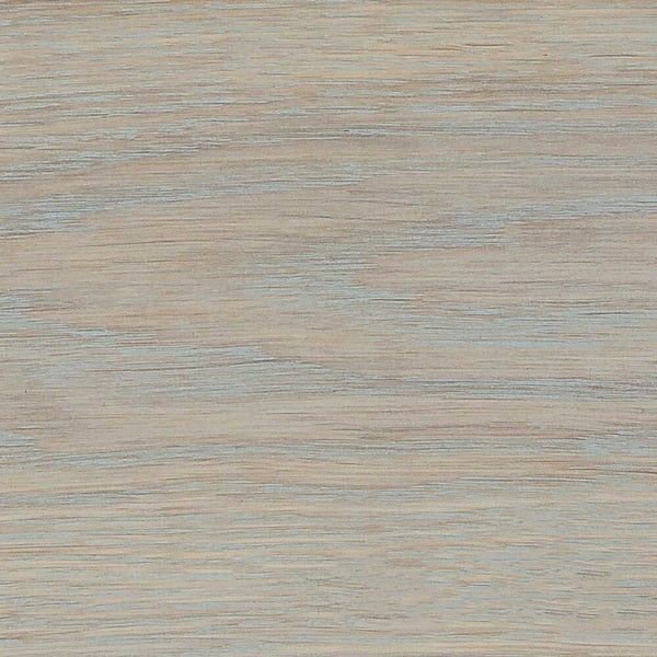Rubio Monocoat Nordic Blue stain on White Oak wood surface