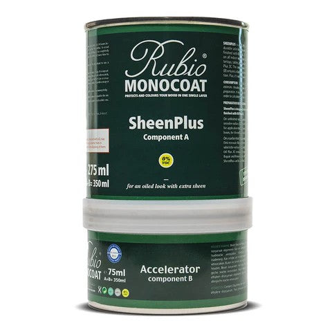 Rubio Monocoat SheenPlus Set Rapid Curing Satin Finish - 350ml bottle - Australian woodworking tools store