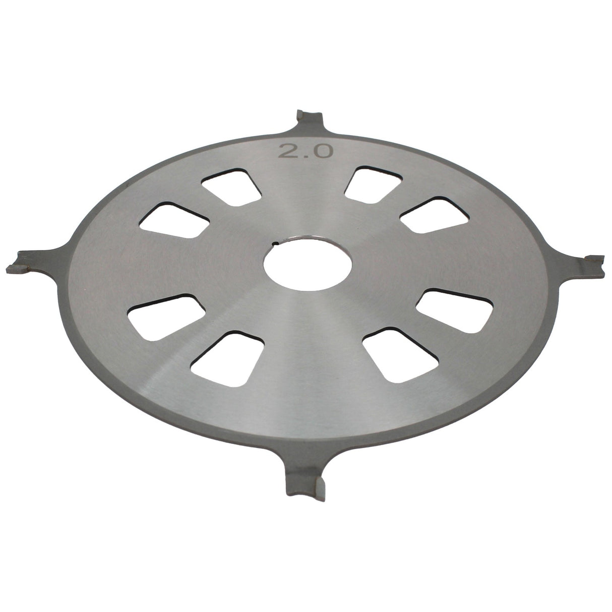 Torquata 8in Metric Dado Saw Blade Set in use with shims and chippers