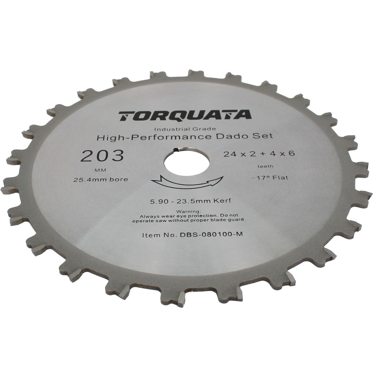 Torquata 8in Metric Dado Saw Blade Set with Shims and Chippers in Australian woodworking tools store