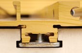 Incra Mitre Express 1000HD T-Slot Close-up Detail Woodworking Tool