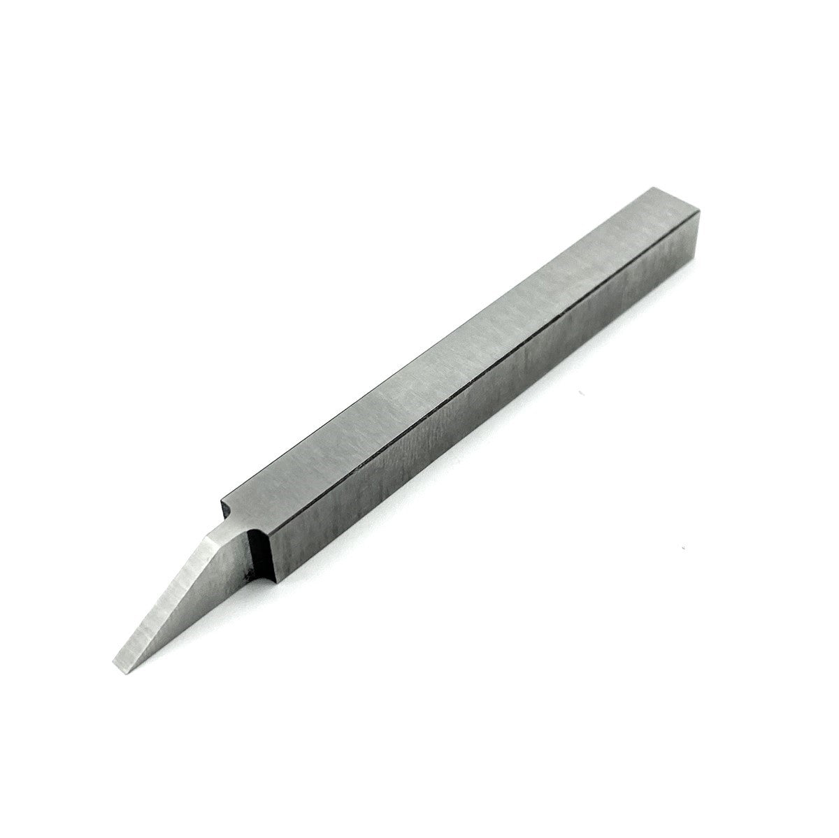 Melbourne Tool Company Set of 5 Metric Blades for Small Router Hand Plane - Close-up view of precision cutting blade in wooden handle