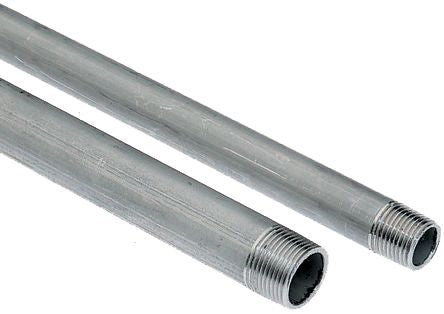 Galvanised 3/4in Pipe 1500mm for Pipe Clamps - High-quality galvanised pipe for DIY pipe clamps