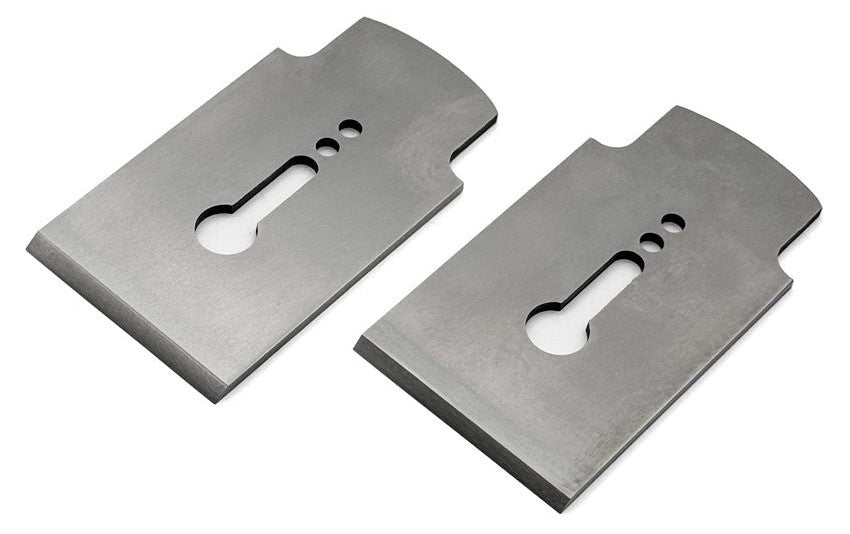 Melbourne Tool Company Set of 2 Blades for Low Angle Hand Jointing Plane with 38 & 50 Degree Bevels