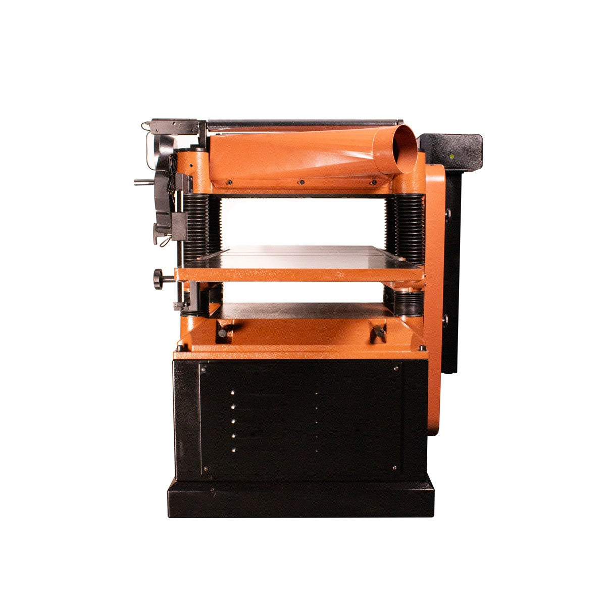 Sherwood 20in Industrial Thicknesser featuring upgraded straight cutterhead for precise woodwork