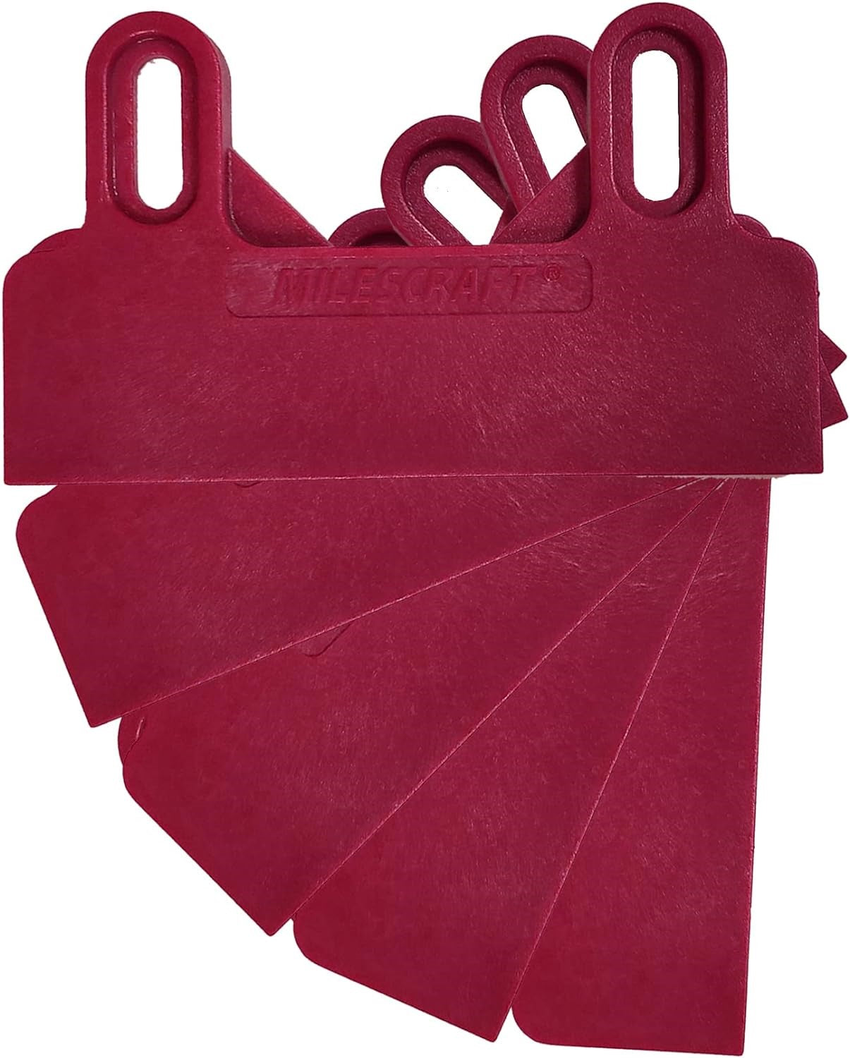 Milescraft GrabberPRO Replacement Heels Pack of 5 - Enhances precision for 1/8-inch cuts with adjustable sacrificial heels