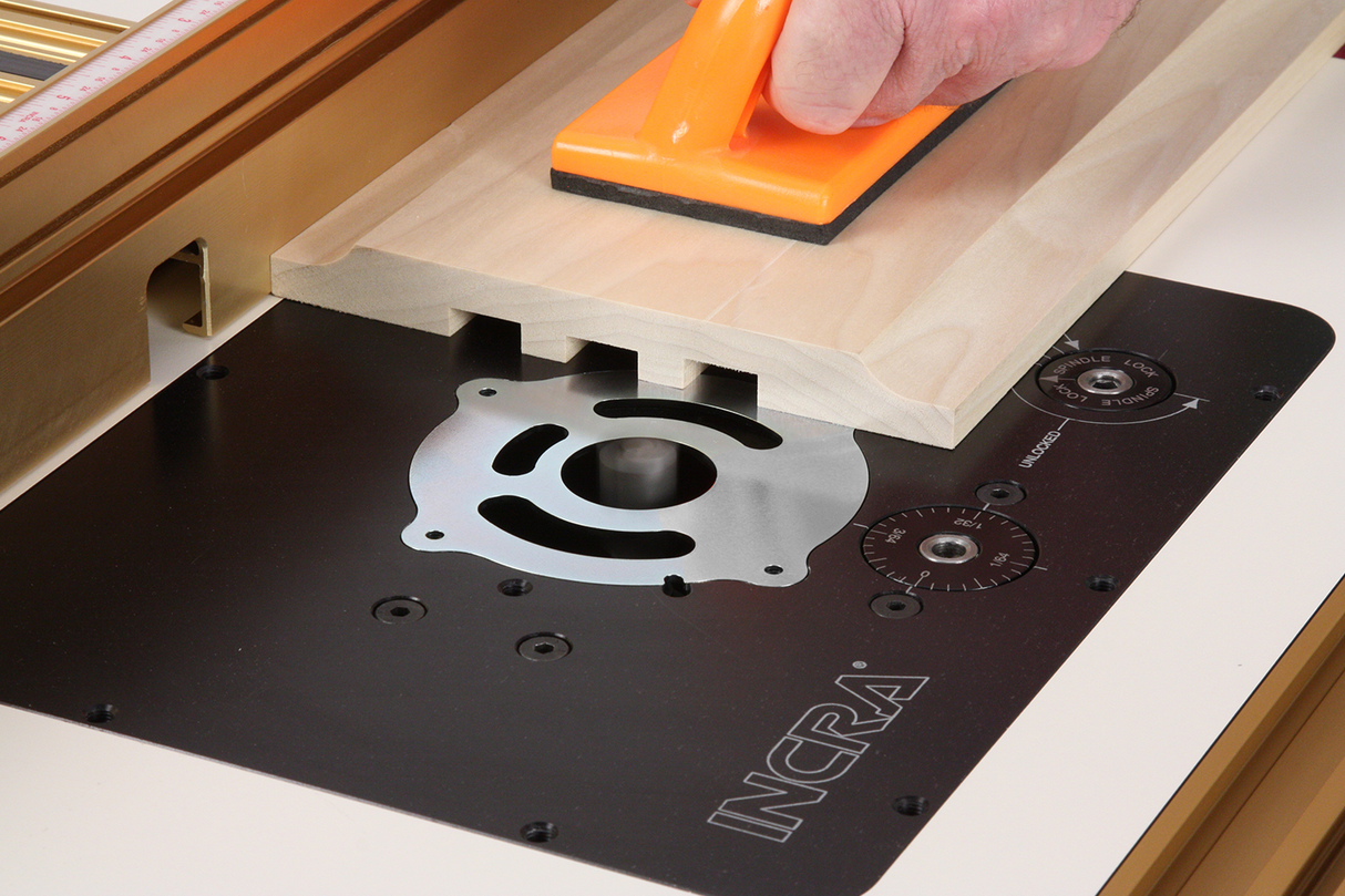 INCRA CleanSweep MagnaLOCK Insert Ring Set for MAST-R-Lift II Plate, 6 steel rings for enhanced dust collection on router table