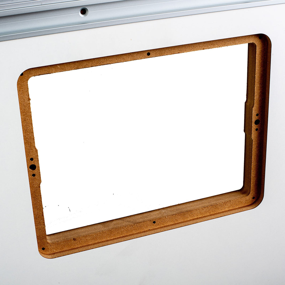 Sherwood MDF/Melamine router table top with PVC edge banding, ideal for DIY or replacement