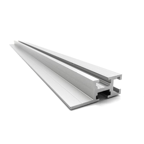 1015mm Torquata Aluminium Fence Track with T-Slot Edge - Heavy-duty thick-walled extrusion with 8.0mm T-Slot