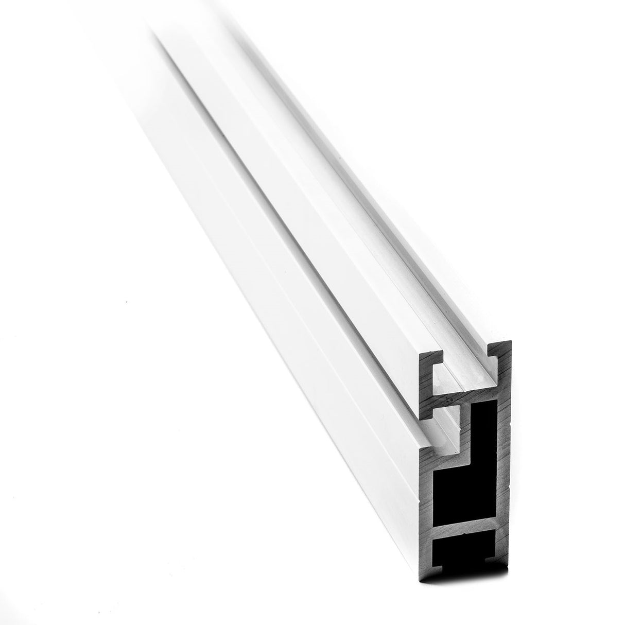 Torquata Aluminium Fence T-Track 1015mm for woodworking jigs, featuring 10mm T-Slots along the edges