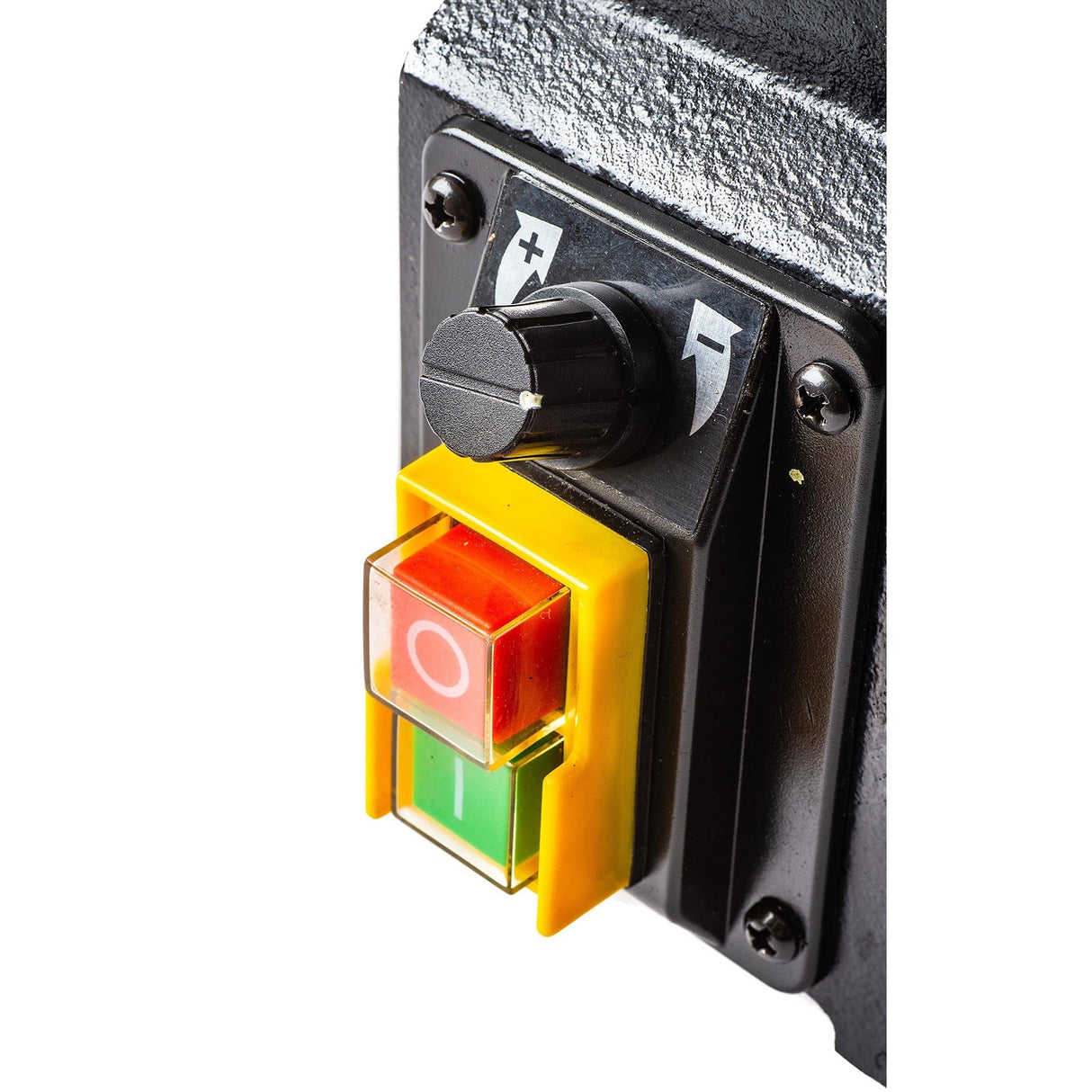 Sherwood Mini Wood Lathe with Bed Extension & Stand in use, showcasing its adjustable speed and precise woodturning capabilities