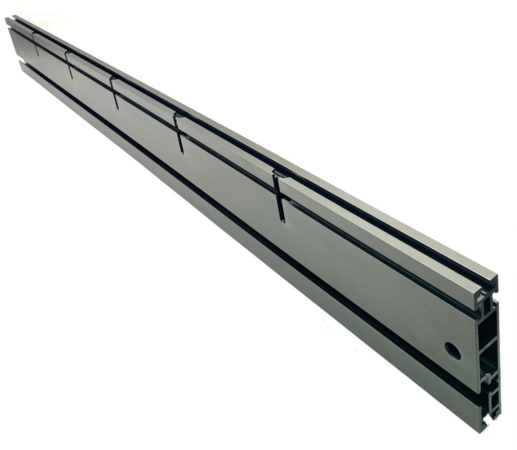 BOW Products 36in XT XTENDER Fence Starter Set angled view, showing woodworking directional control accessory