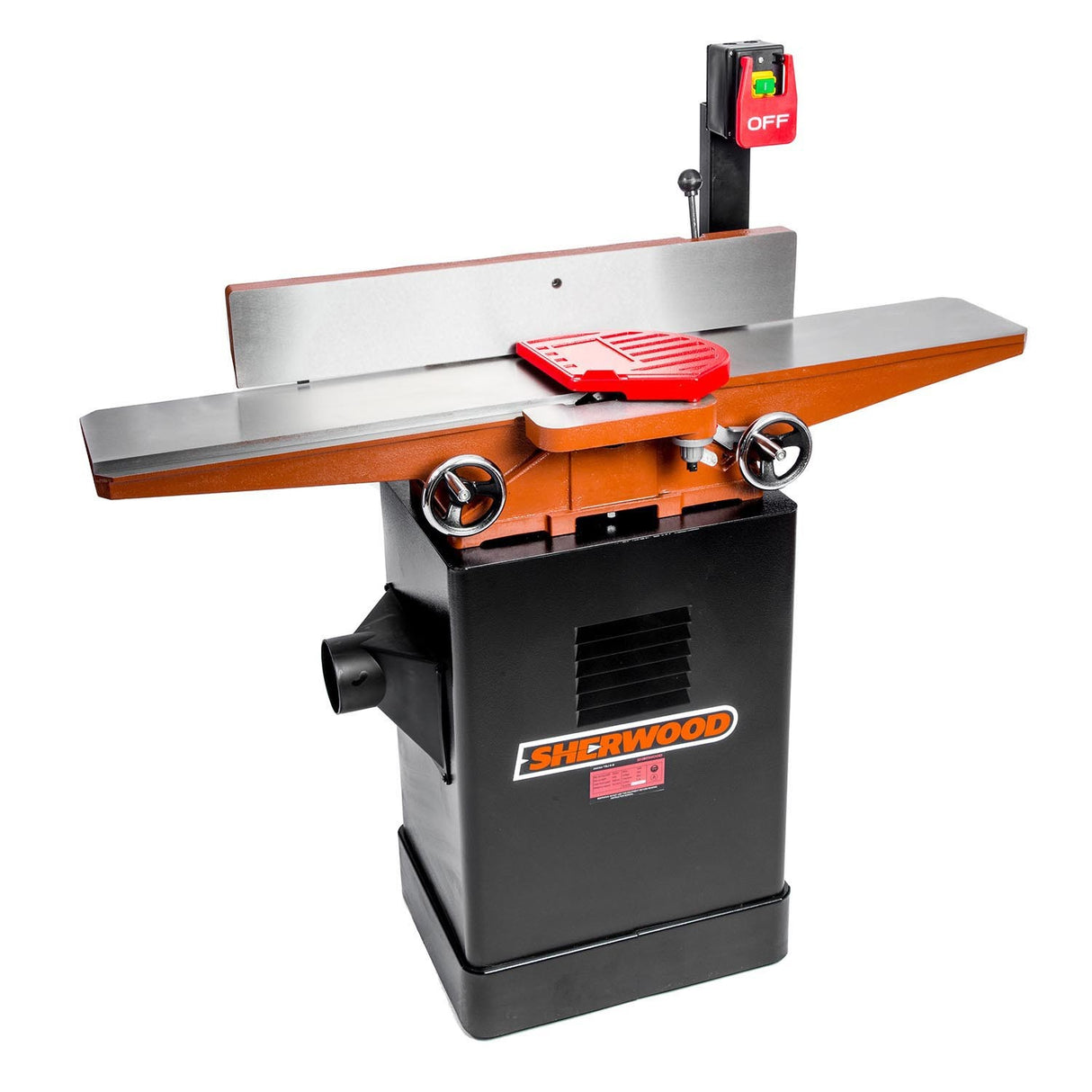 Sherwood 6in Cabinet Jointer Planer Helical Cutterhead in action