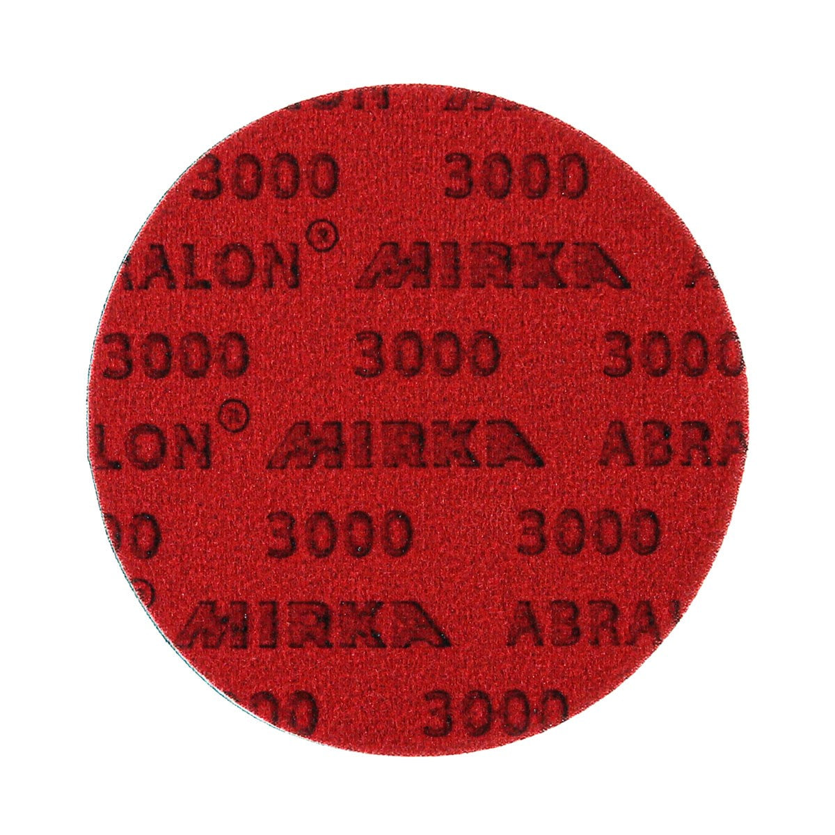 Mirka Abralon Foam Sanding Disc 150mm 20 Pack in use on wood surface