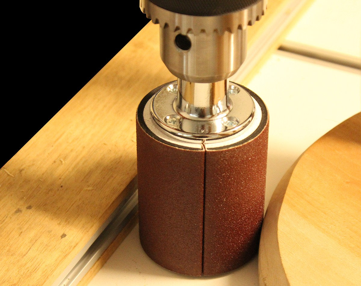 Versatile 2.5in Sleeveless Drum Sander for Woodworking