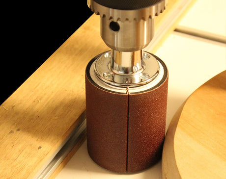 Versatile 2.5in Sleeveless Drum Sander for Woodworking