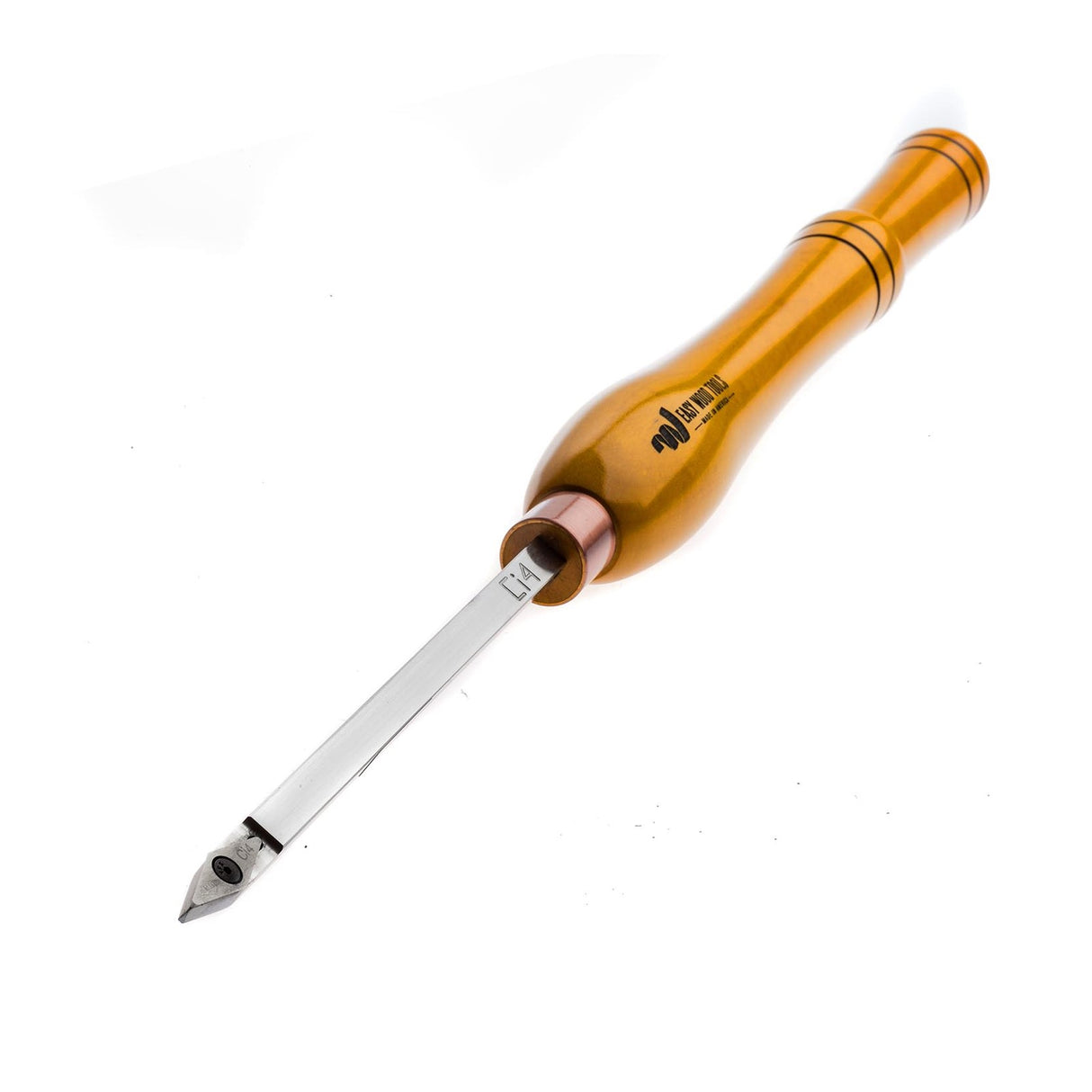 Easy Wood Tools Midi Detailer Carbide Tipped Woodturning Tool in action, creating precise woodturning details