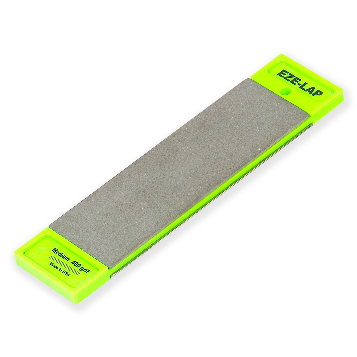 Eze-Lap Diamond Plate 150 x 50mm 400/1200 Grit Medium/Super Fine Woodworking Tool Sharpening Angle View