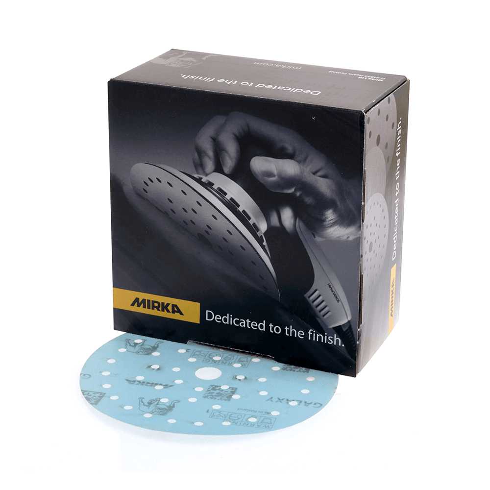 Mirka Galaxy Sanding Discs 125mm 100-pack for serious woodworkers