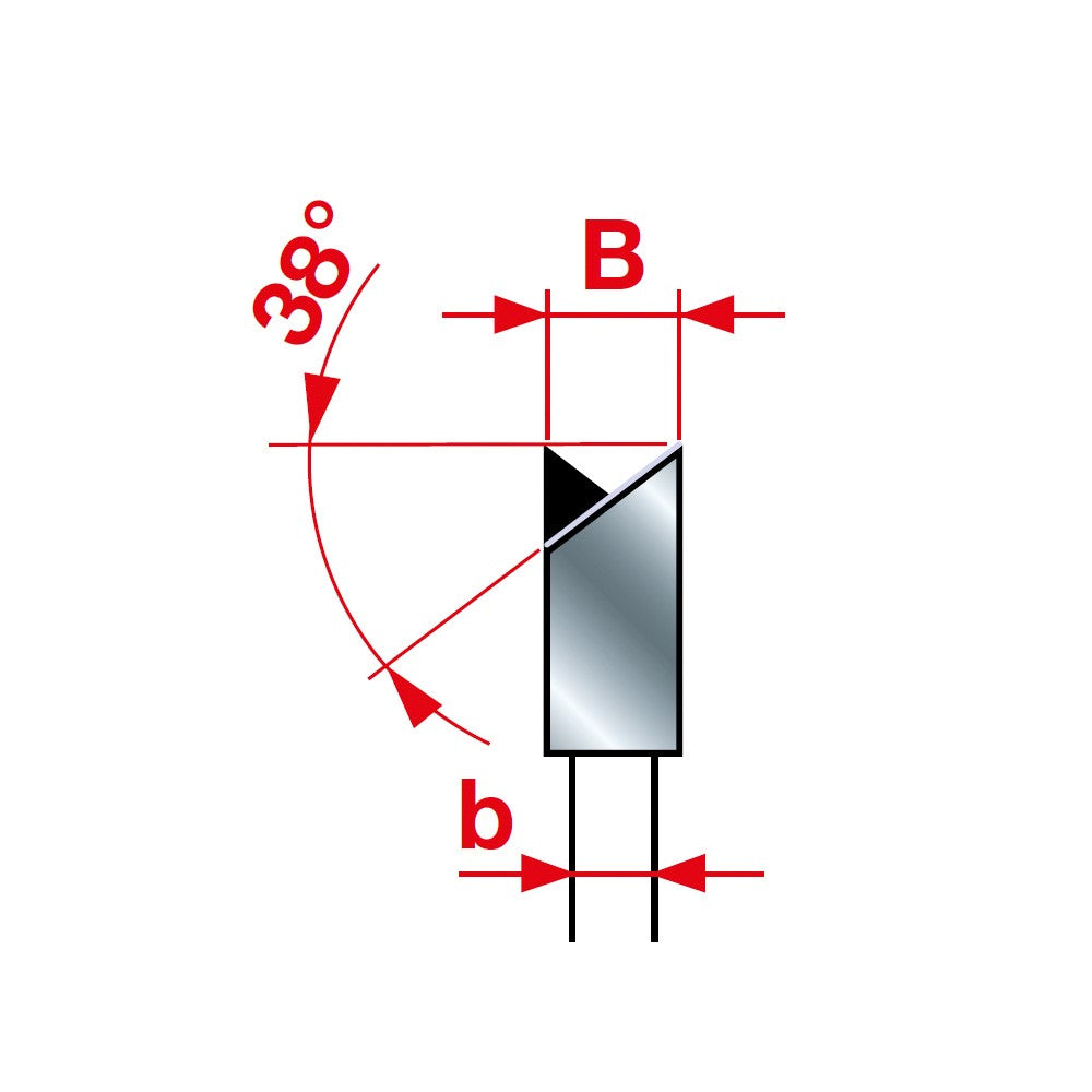 Freud Industrial Two Sided Melamine Cut Off Saw Blade 300mm - Close-up view showing the blade teeth and Freud logo