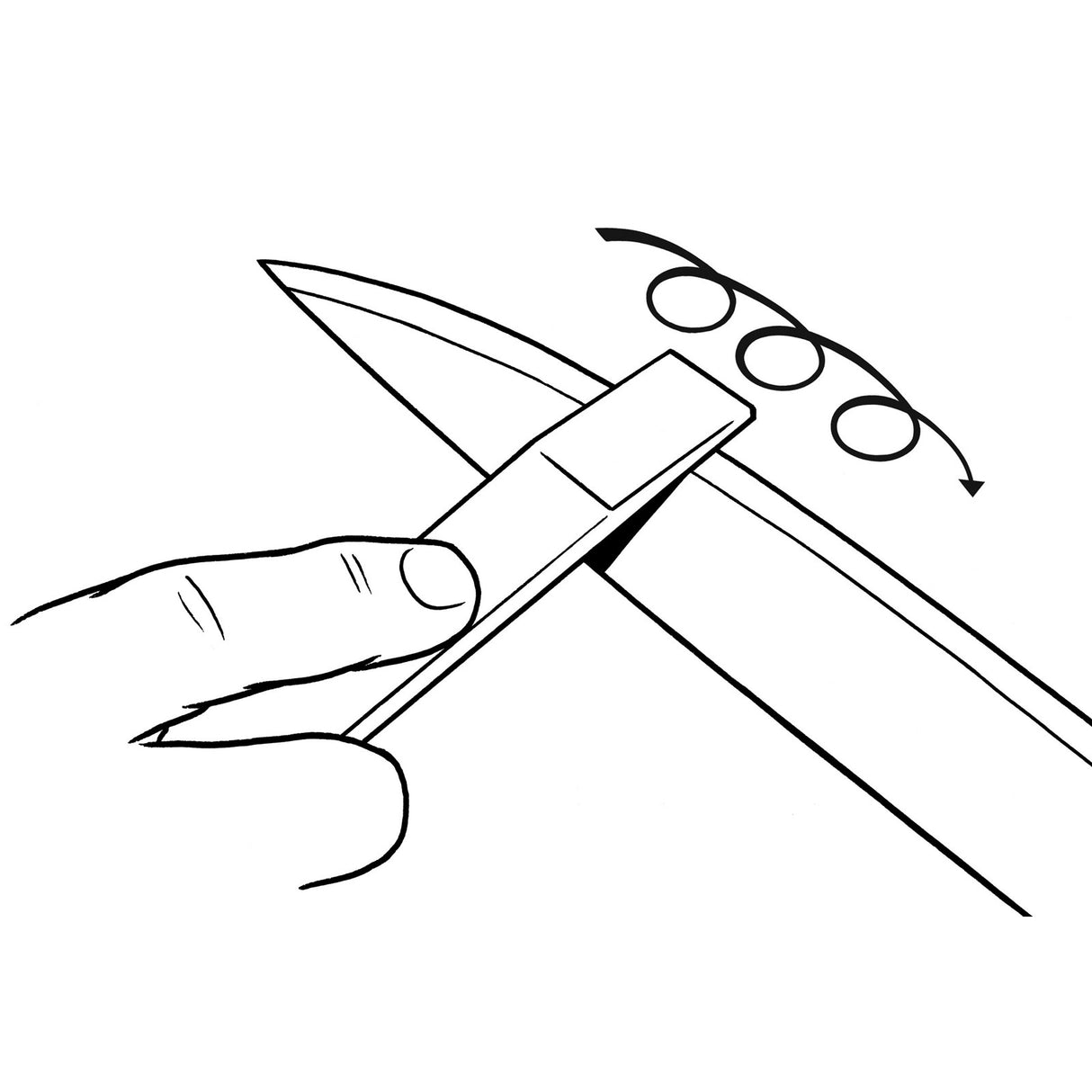 Eze-Lap 400 Grit Diamond Hand Lap showing close-up of 50x20mm surface on plastic handle