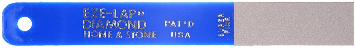 Eze-Lap Diamond Hand Lap 1200 Grit tool with 50x20mm surface area on plastic handle