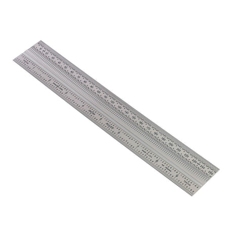 Incra Precision Marking Rule 250mm Metric & Imperial woodworking tool showing detailed measurement slots for accurate marking