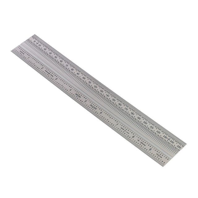 Incra Precision Marking Rule 250mm Metric & Imperial woodworking tool showing detailed measurement slots for accurate marking