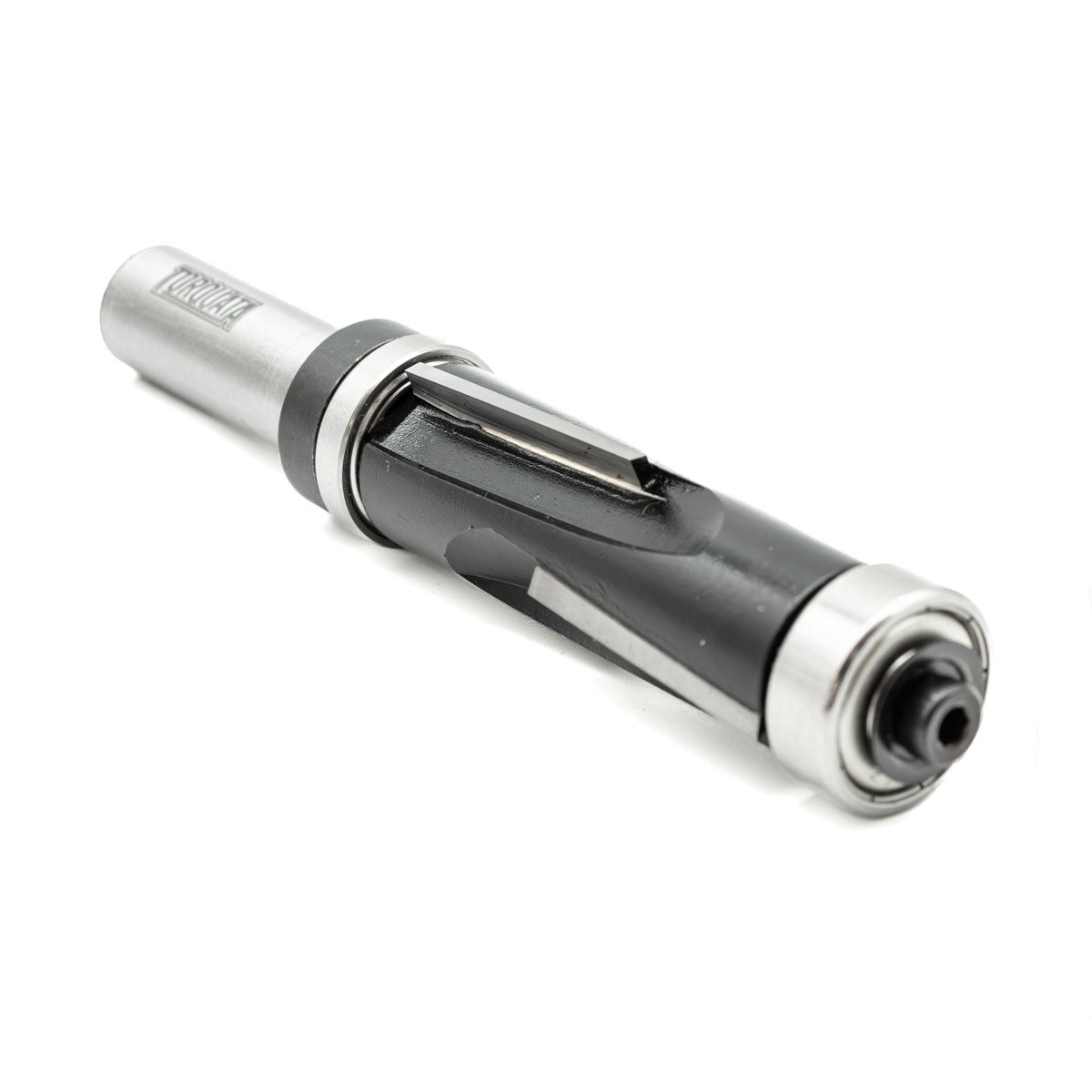 Torquata Twin Cut Dual-Bearing Flush Trim Router Bits, ideal for precise material removal and pattern duplication