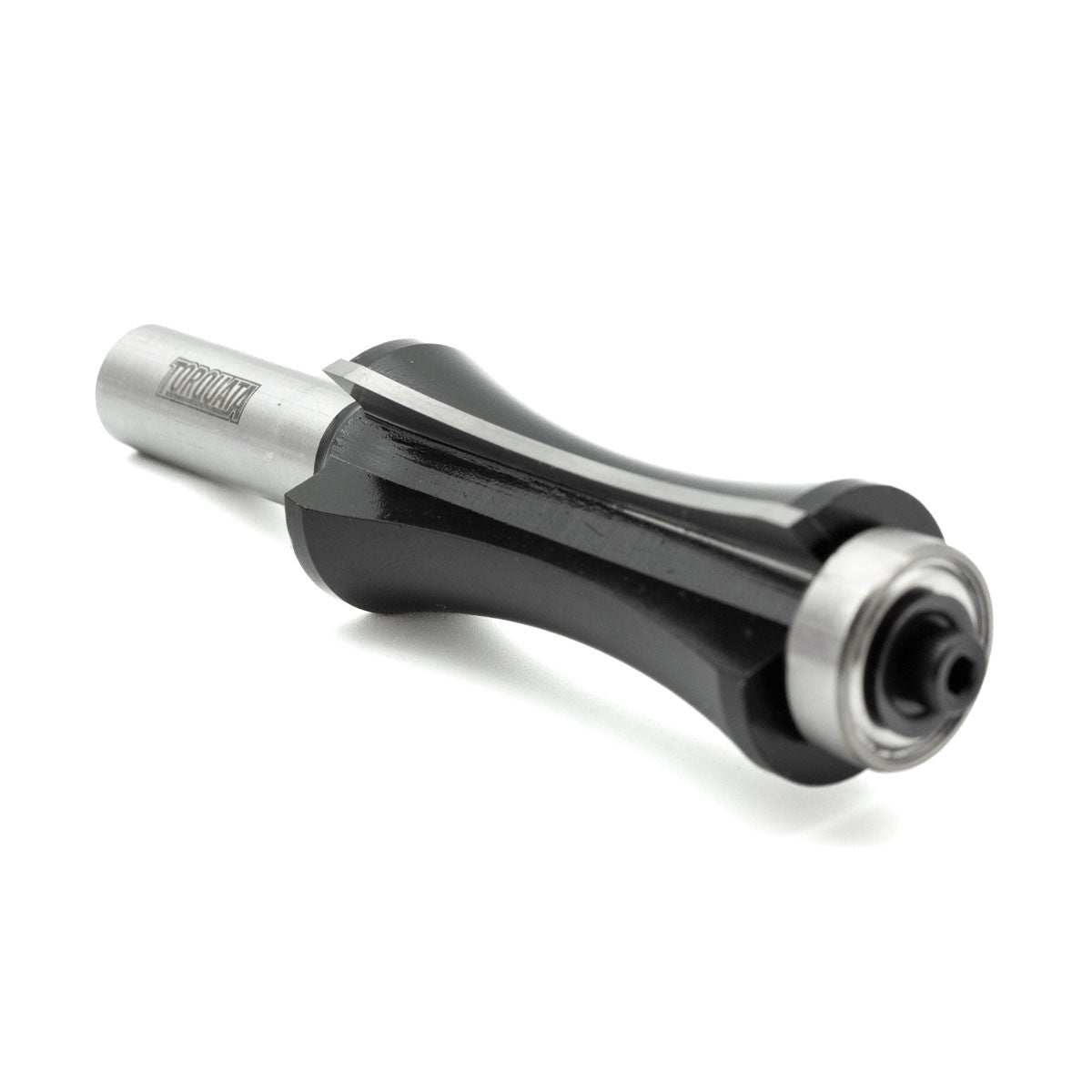 Torquata Half Bullnose Router Bit 80mm Radius 1/2in Shank in action crafting detailed round overs and profiles