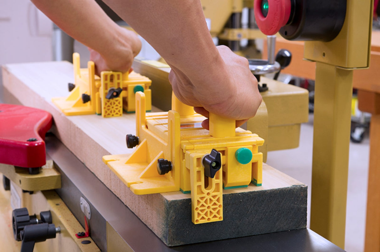 MicroJig Replacement Gravity Heels for GRR-Ripper - Enhances support and leverage, automatically retracts mid-board