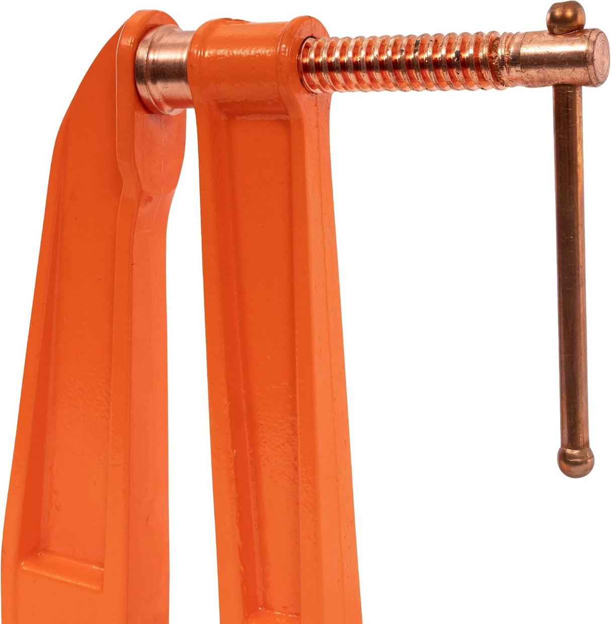 Pony Jorgensen Deep Reach Clamp 9in (228mm) Throat 915mm Capacity, showing the extended reach and copper plated components