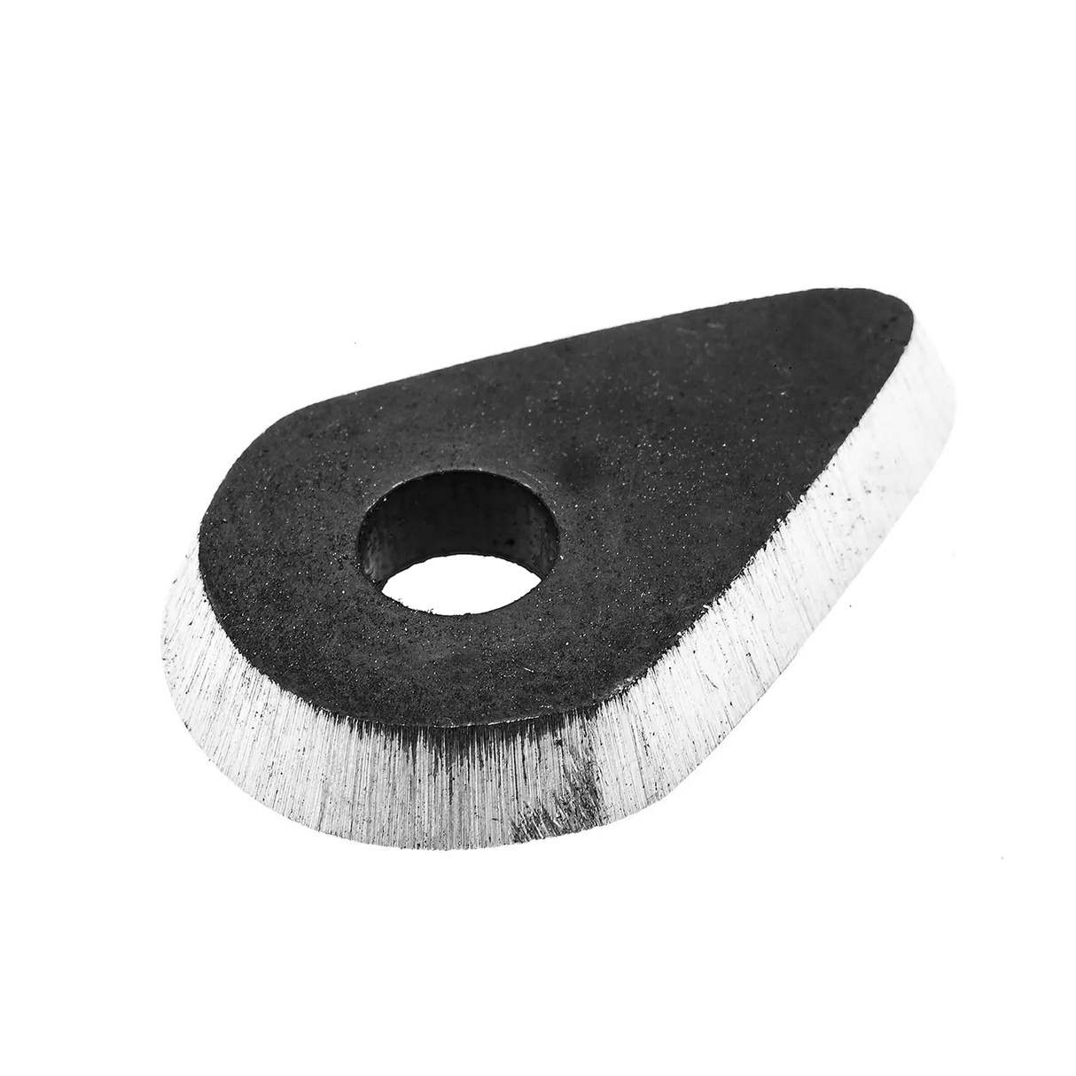 Crown Revolution System Pear Scraper Tip angled view in cryogenically treated steel