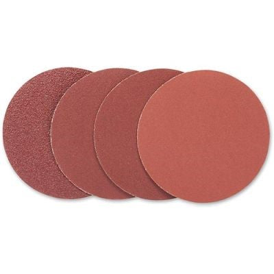 Assorted pack of 12 Arbortech Sanding Discs, 100mm, featuring 3 of each grit (60, 120, 180, 240)