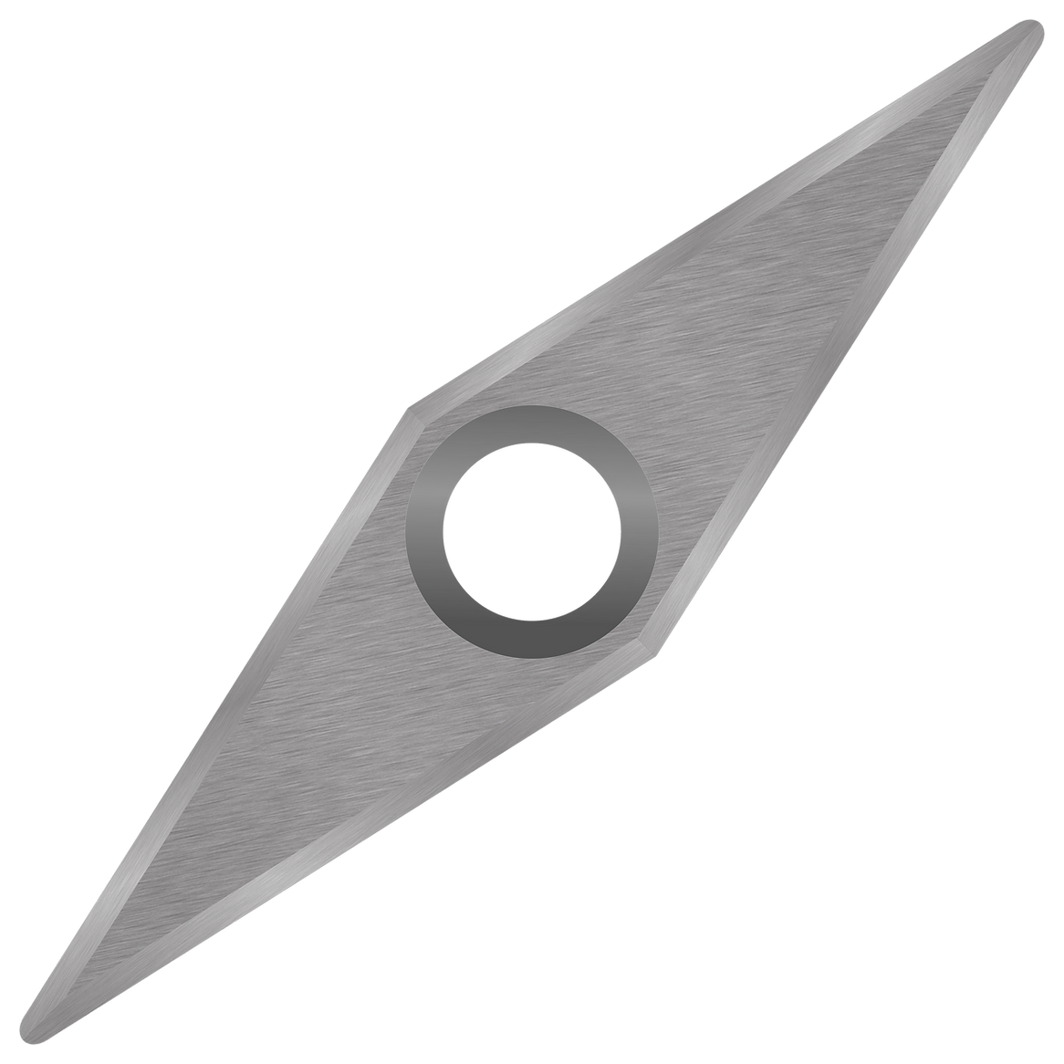 Easy Wood Tools Diamond Negative Rake Carbide Cutter for Woodturning - High-quality Australian woodworking tool tip