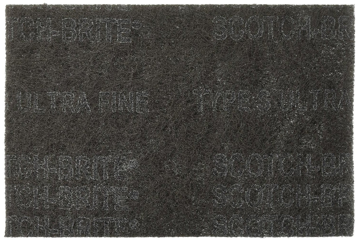 3M Scotch-Brite Pad Grey Super Fine Grit Abrasive Pad for woodworking surfaces