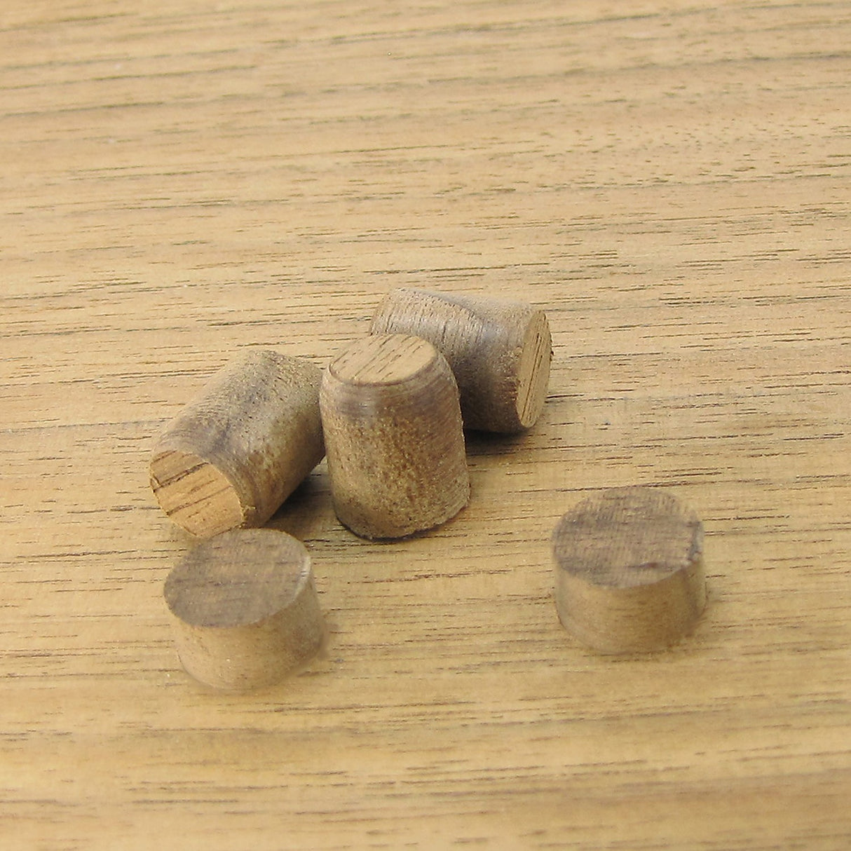 Snappy Tapered Wood Plug Cutter Set showing 3 sizes: 1/4", 3/8", and 1/2" Imperial plugs