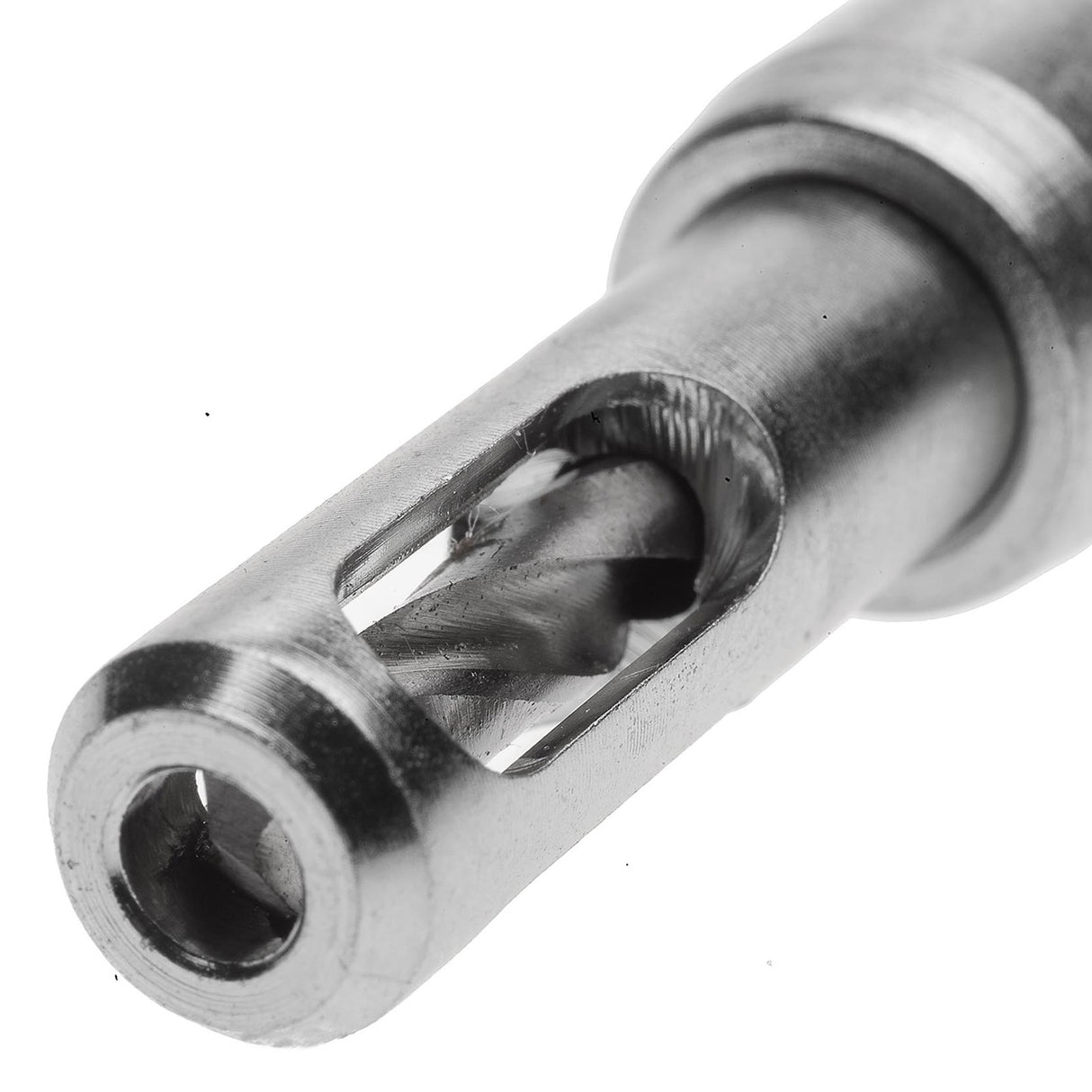 Australian made Snappy Hinge 8G - 10G Screw Pilot Vix Drill Bit in action, drilling precision holes with ease