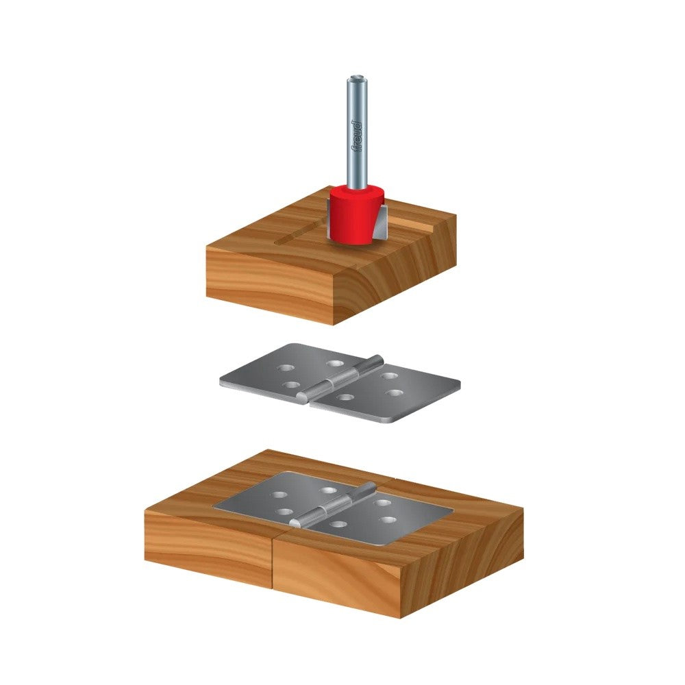 Freud Morticing Router Bits 1/2in Shank, precise mortices in wood and composite materials