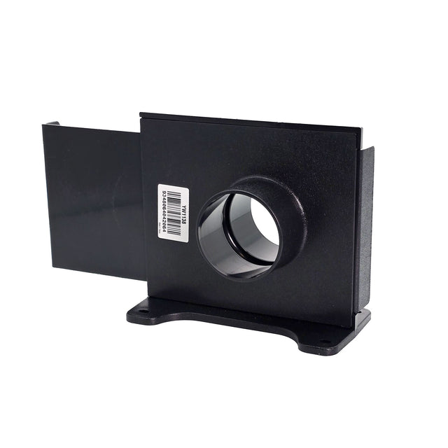 Sherwood Wall Mounted Blast Gate Connector for 2 1/2in Hose - Improved design for efficient dust extraction
